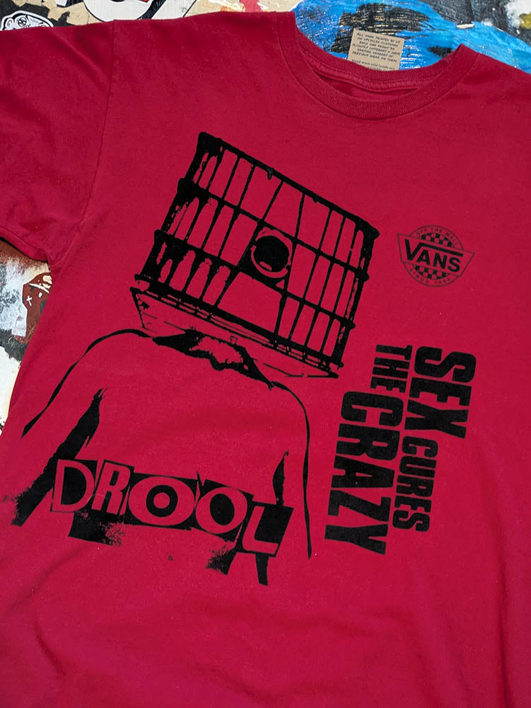 FOMO Collection - Collage Vans Glory Box / S3x Cures They Crazy T-Shirt - L - 1127