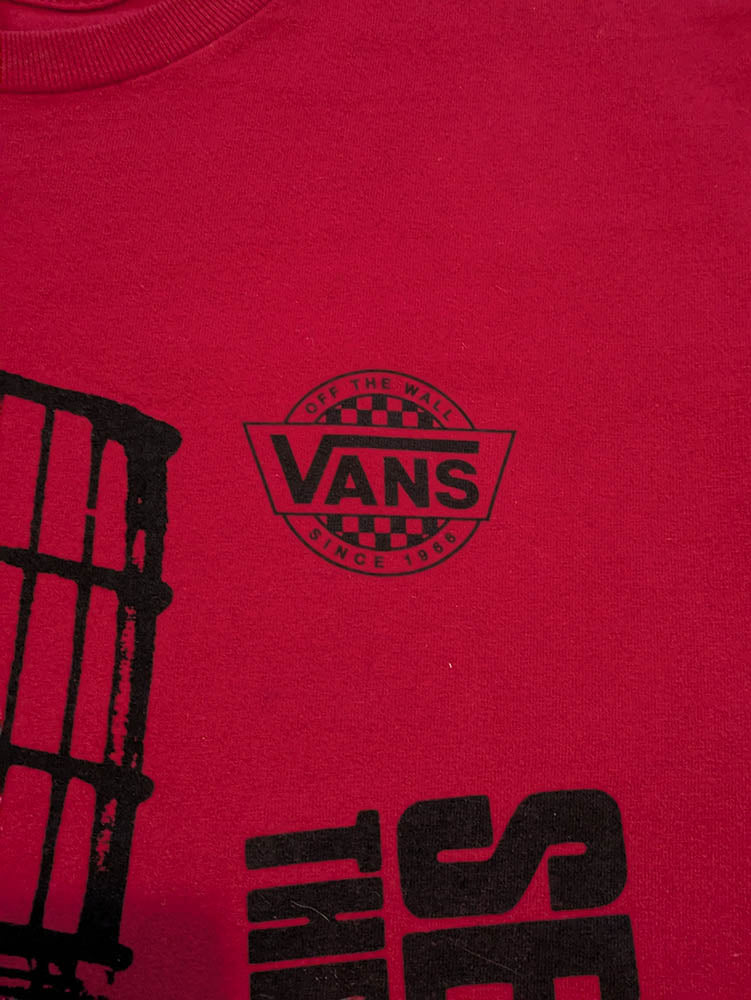 FOMO Collection - Collage Vans Glory Box / S3x Cures They Crazy T-Shirt - L - 1127