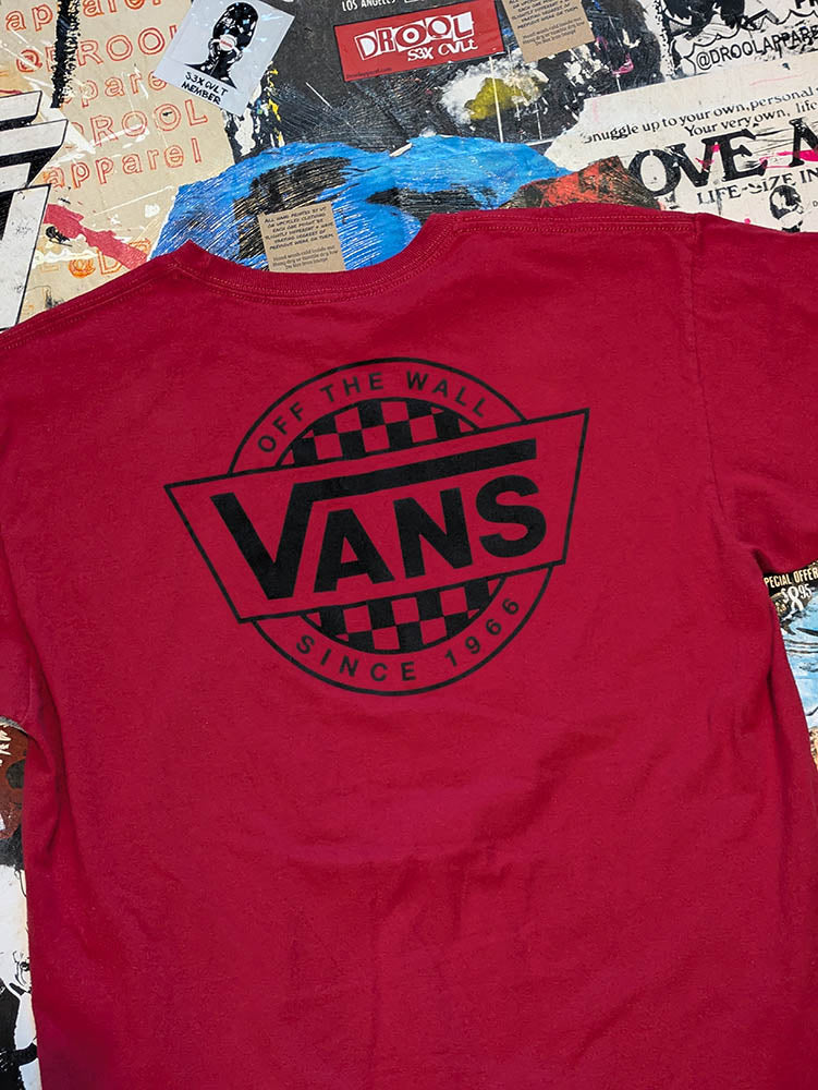 FOMO Collection - Collage Vans Glory Box / S3x Cures They Crazy T-Shirt - L - 1127