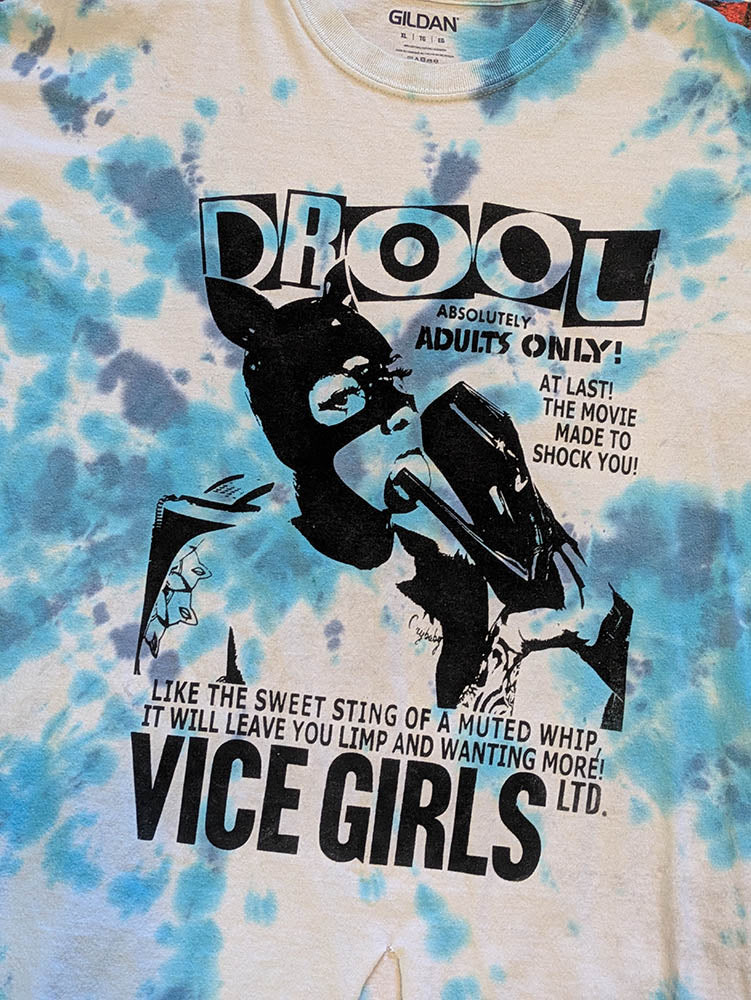 FOMO Collection - DISTRESSED Vice Girls T-Shirt - XL - 11215