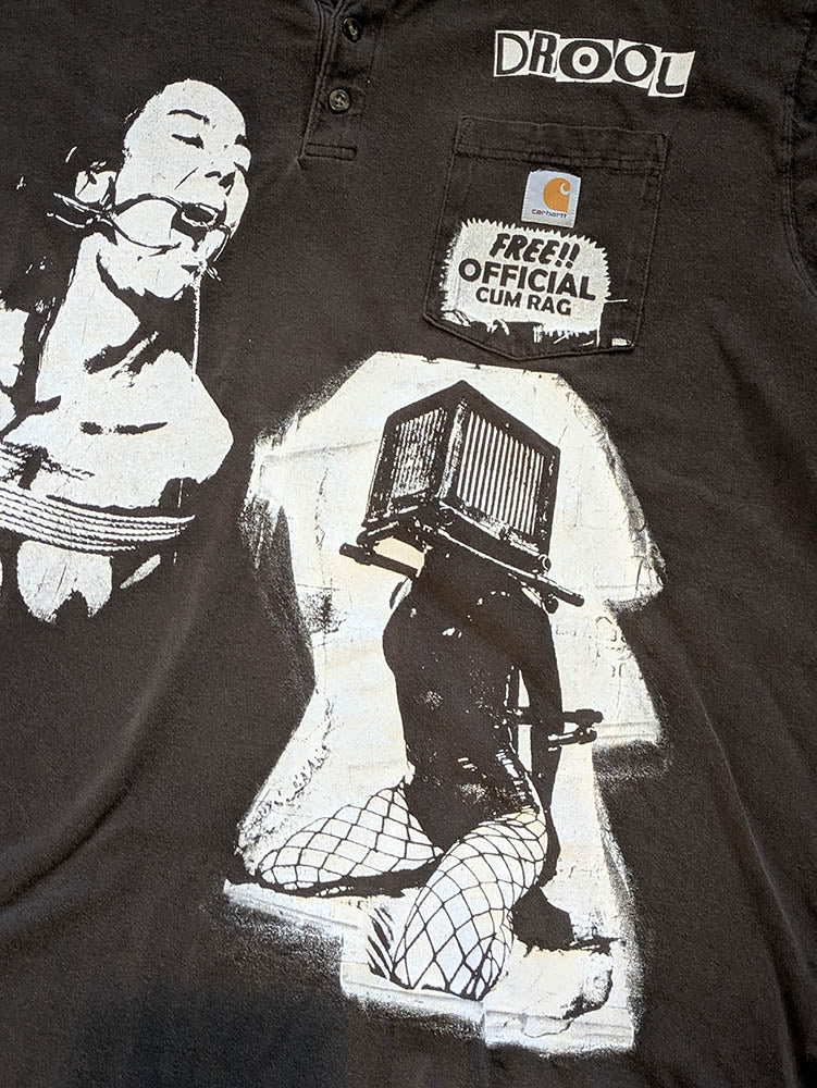 FOMO Collection - Collage Carhartt Box Head / Origin Story Two Button T-Shirt - 3XL - 11220