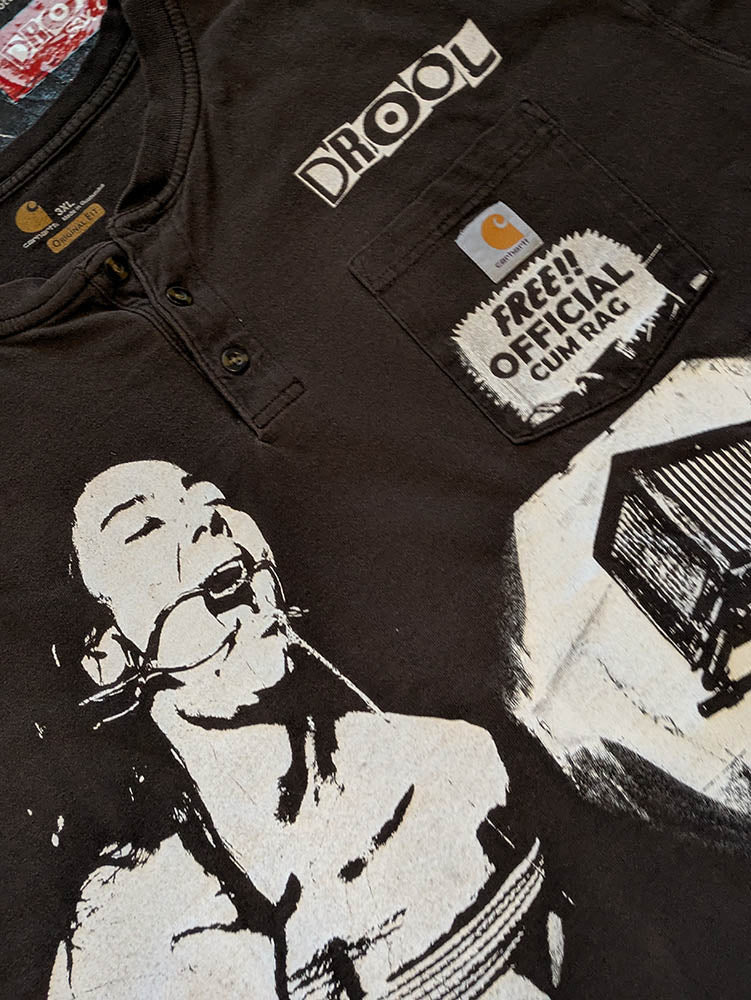 FOMO Collection - Collage Carhartt Box Head / Origin Story Two Button T-Shirt - 3XL - 11220