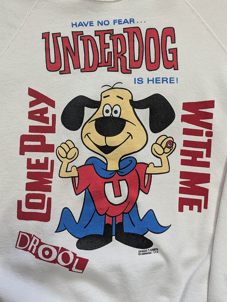 FOMO Collection - Underdog Vintage Made In USA Come Play With Me Crewneck - XL - 11318