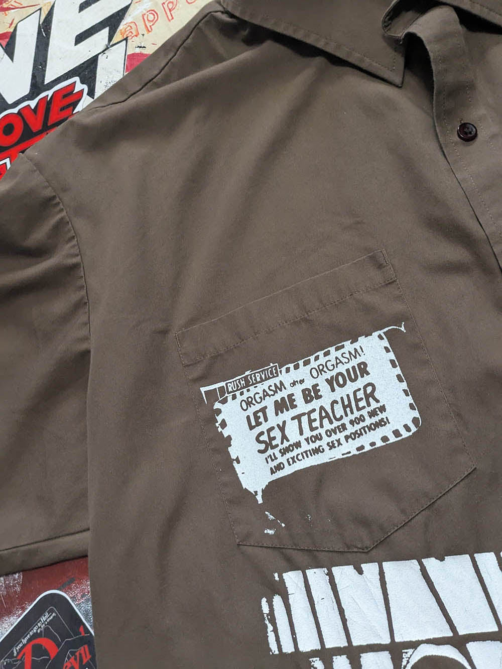 FOMO Collection - Collage UPS Box Head / Glory Box Work Wear - 3XL - 11329