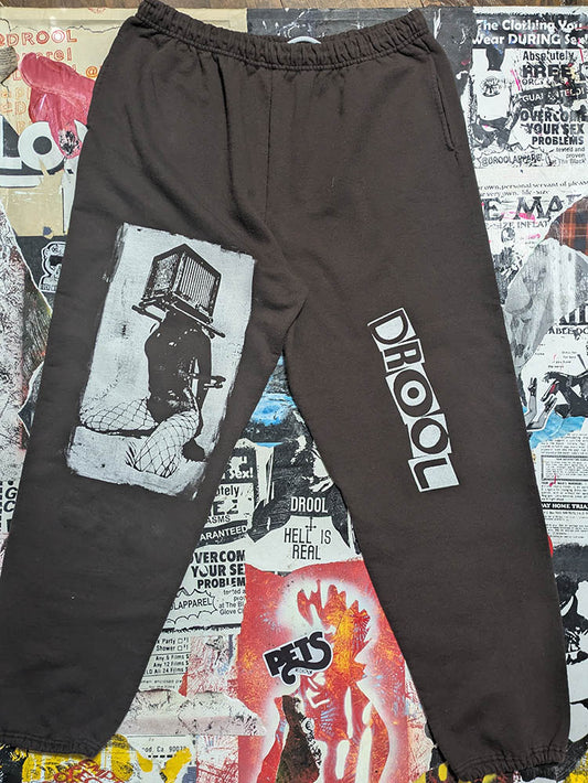 FOMO Collection - Box Joggers Joggers - XL(waist = 34" inseam 30" length = 43") - 11428