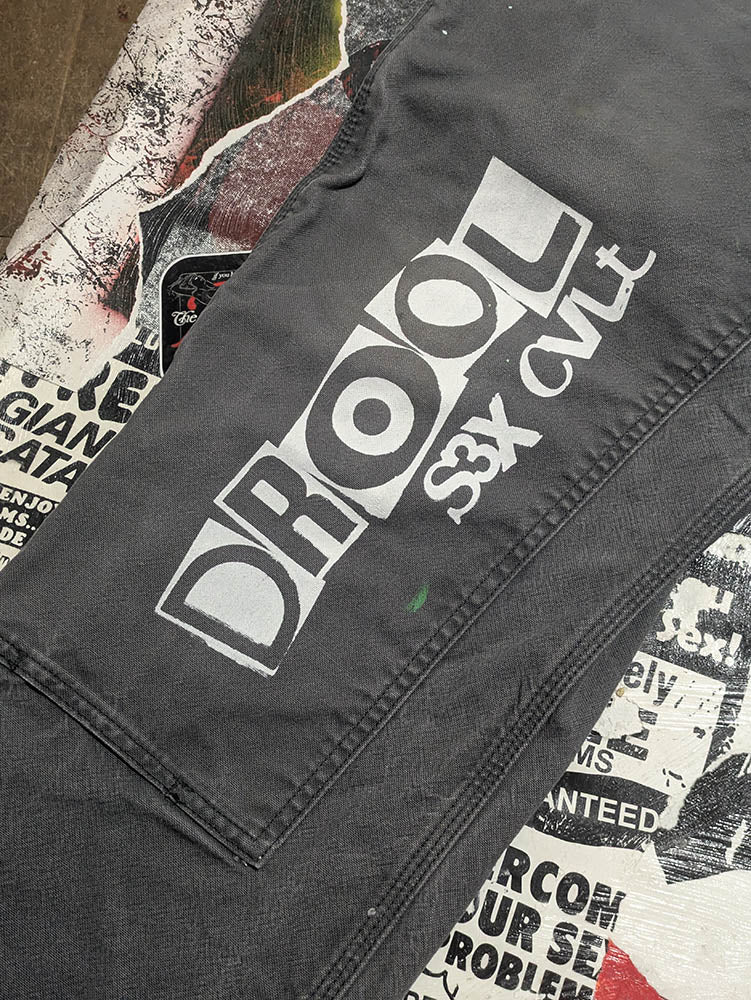 FOMO Collection - DISTRESSED Carhartt Sunday Service Double Knee Relaxed Fit Pants - 4XL(waist = 38" inseam 31" length = 42") - 11426