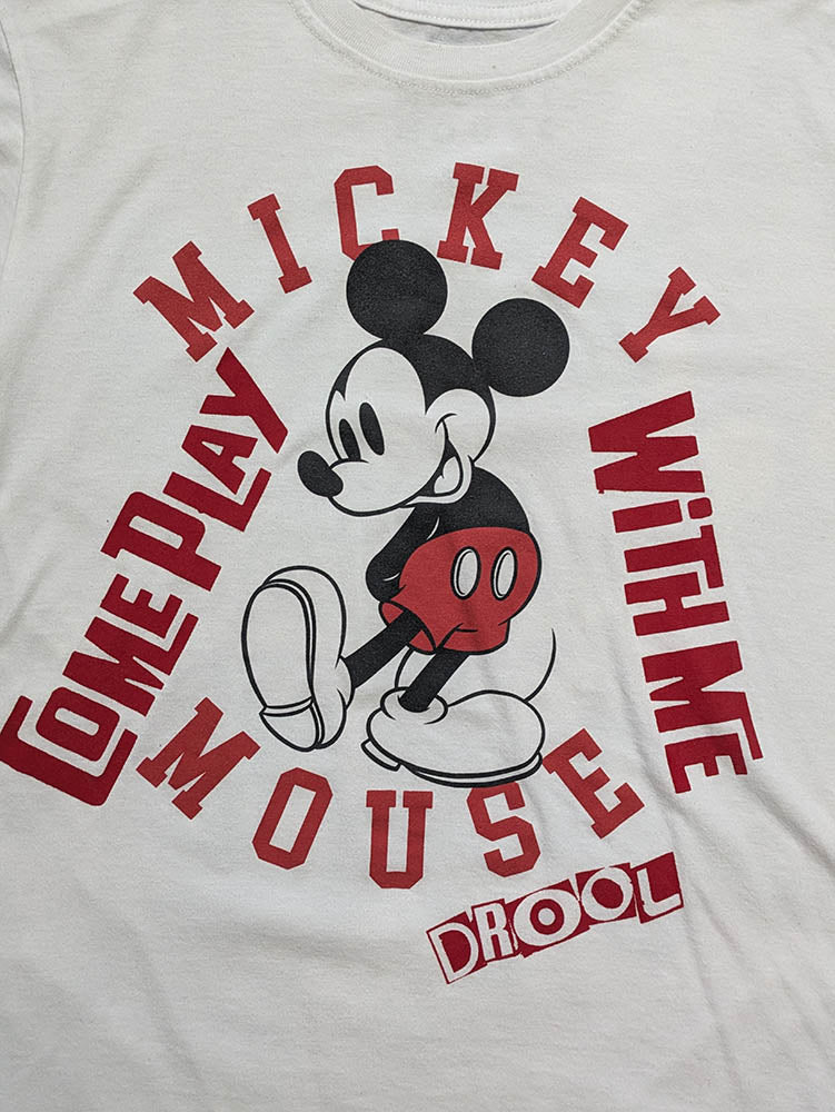 FOMO Collection - Mickey Mouse Come Play With Me T-Shirt - L - 1156