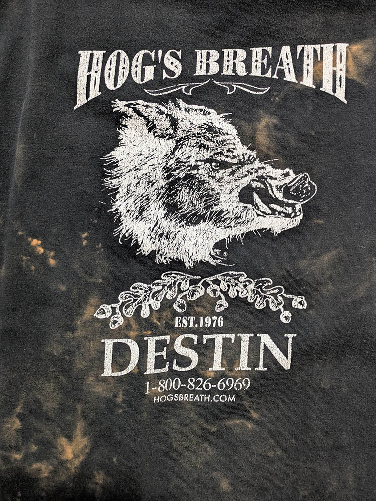 FOMO Collection - DISTRESSED Hog's Breath Saloon Hungry T-Shirt - 2XL - 1157