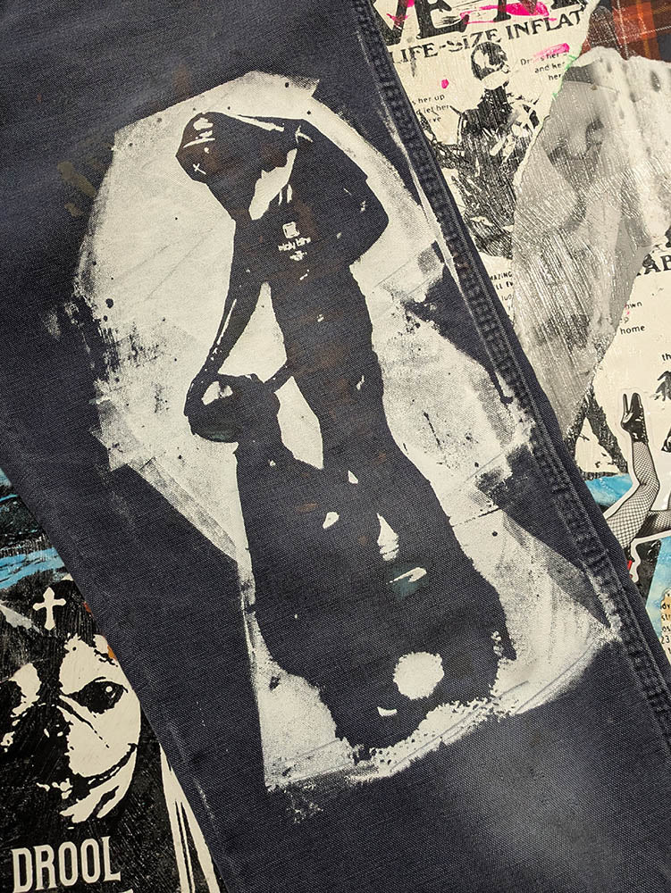 FOMO Collection - DISTRESSED Dickies Sunday Service Work Wear Pants - XL(Waist = 36", Inseam = 31", Length = 41") - 11515