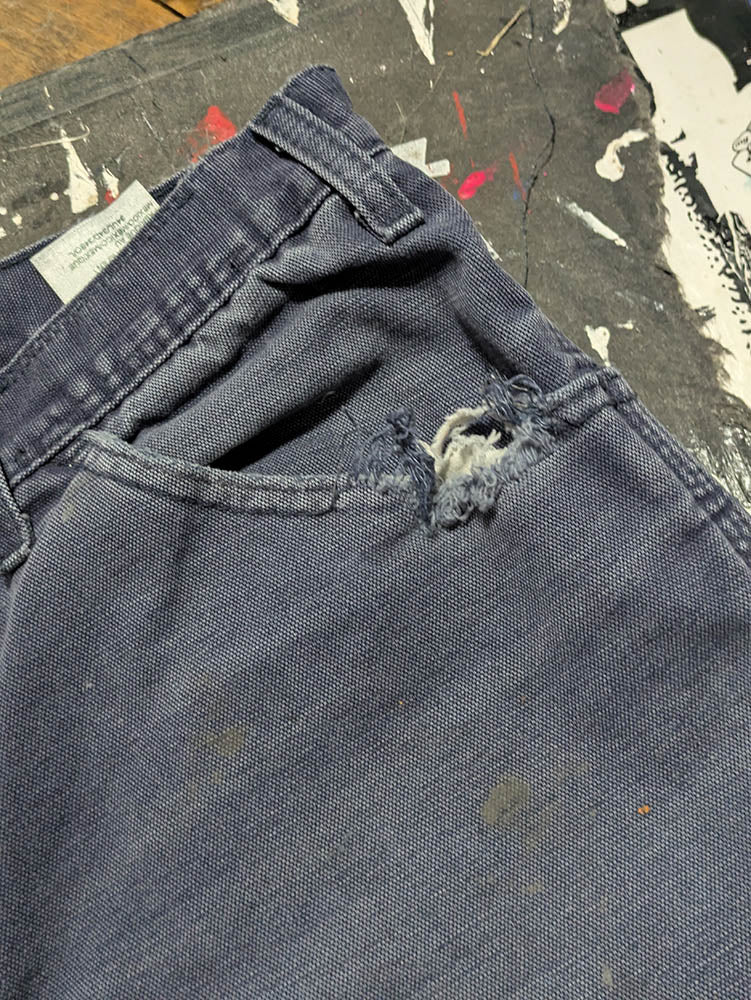 FOMO Collection - DISTRESSED Dickies Sunday Service Work Wear Pants - XL(Waist = 36", Inseam = 31", Length = 41") - 11515