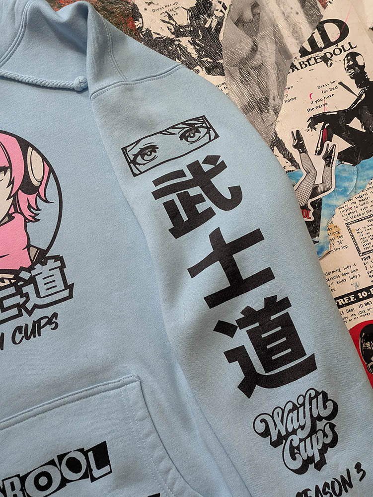 FOMO Collection - Waifu Cups Come Play With Me Hoodie - L - 11522