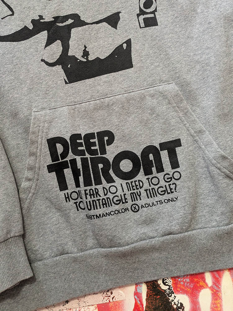 FOMO Collection - Puma Collage Hungry / Deep Throat Hoodie - L - 11526