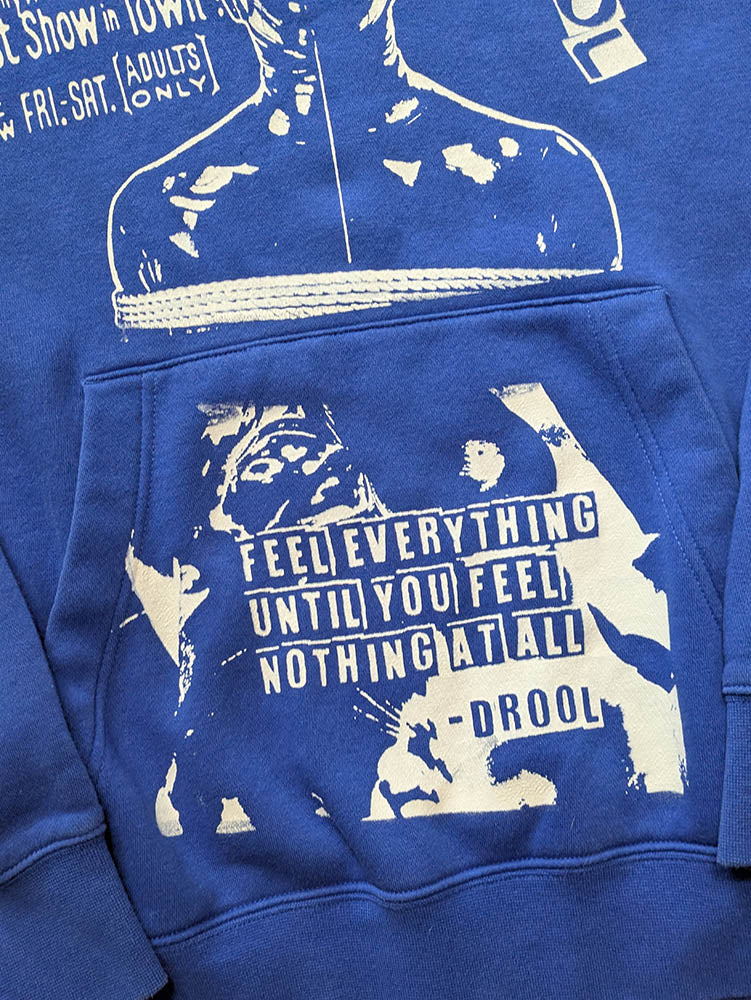 FOMO Collection - Nike Collage Manifesto / Feel Everything Hoodie - L - 11527