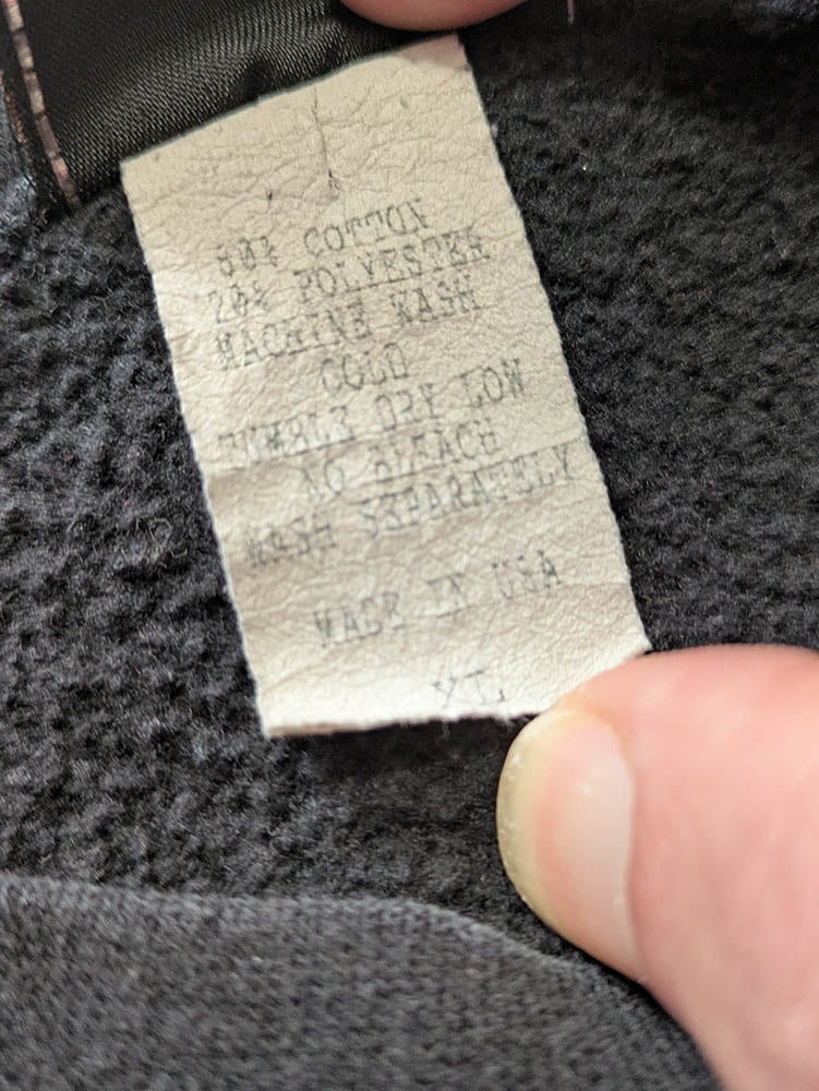FOMO Collection - Harley Davidson Collage Vintage Made in USA Manifesto Crewneck - XL - 11530