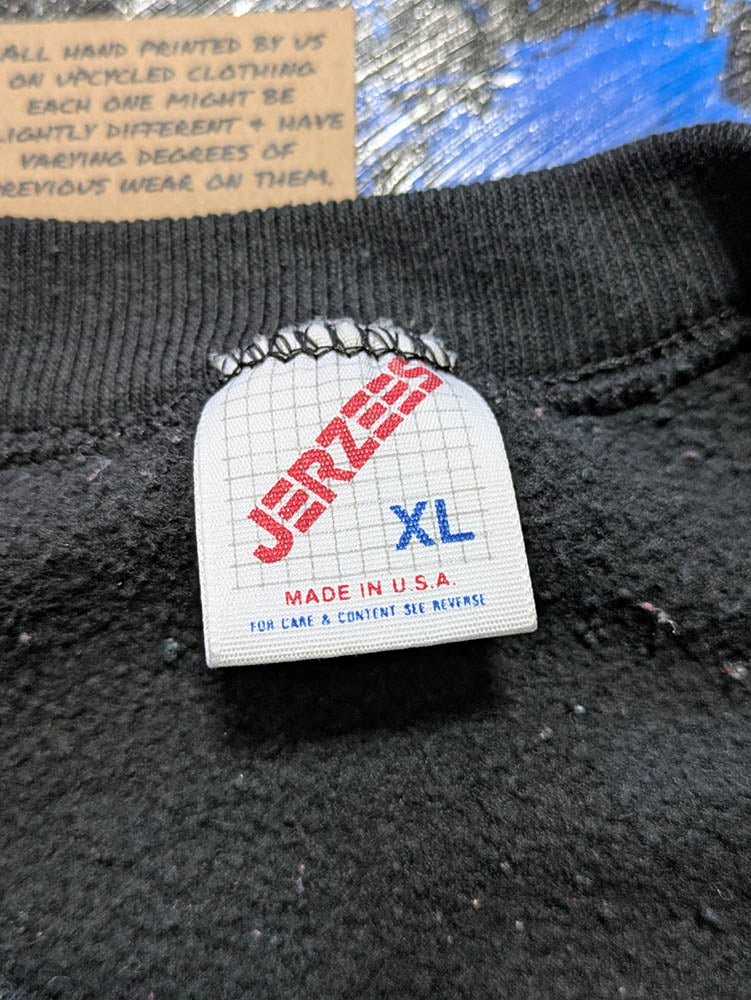 FOMO Collection - Jerzees Vintage Made In USA Sunday Service Crewneck - XL - 11610