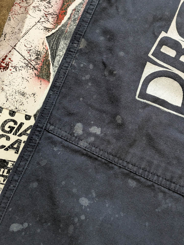 FOMO Collection - DISTRESSED Sunday Service Work Wear Pants - L(Waist = 34, Inseam = 33", Length = 43") - 11614