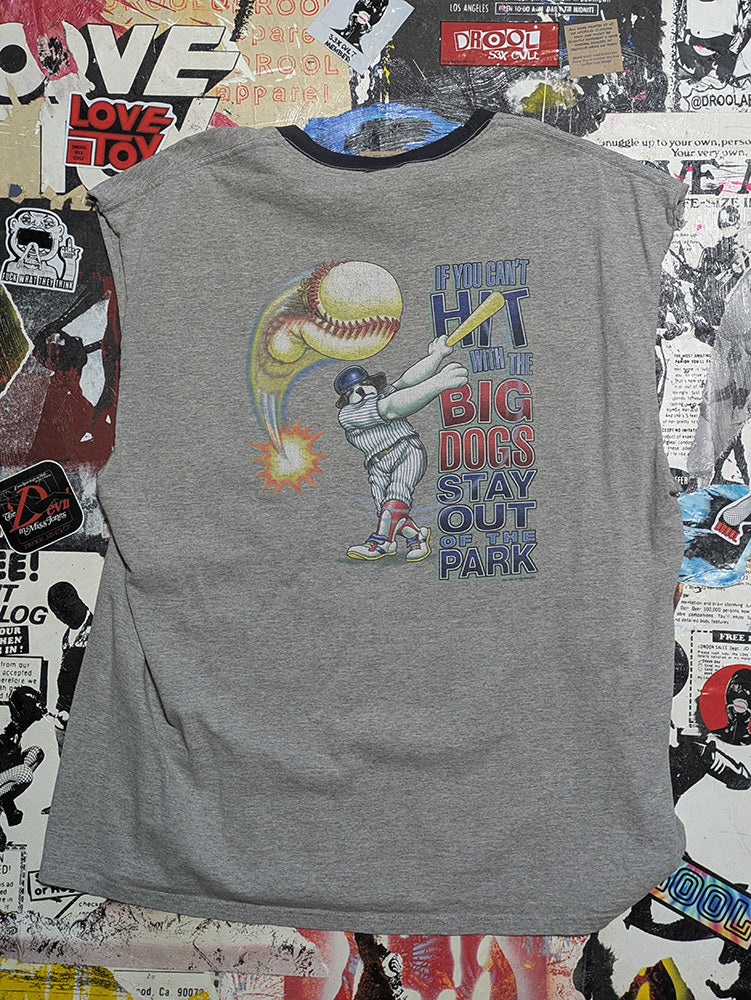 FOMO Collection - DISTRESSED Big Dogs Pets T-Shirt - XL - 1171