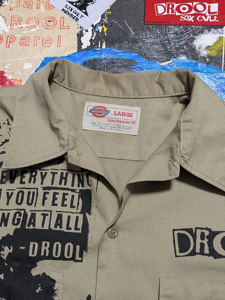 FOMO Collection - Collage Dickies Hungry / Manifesto Work Wear - L - 11724