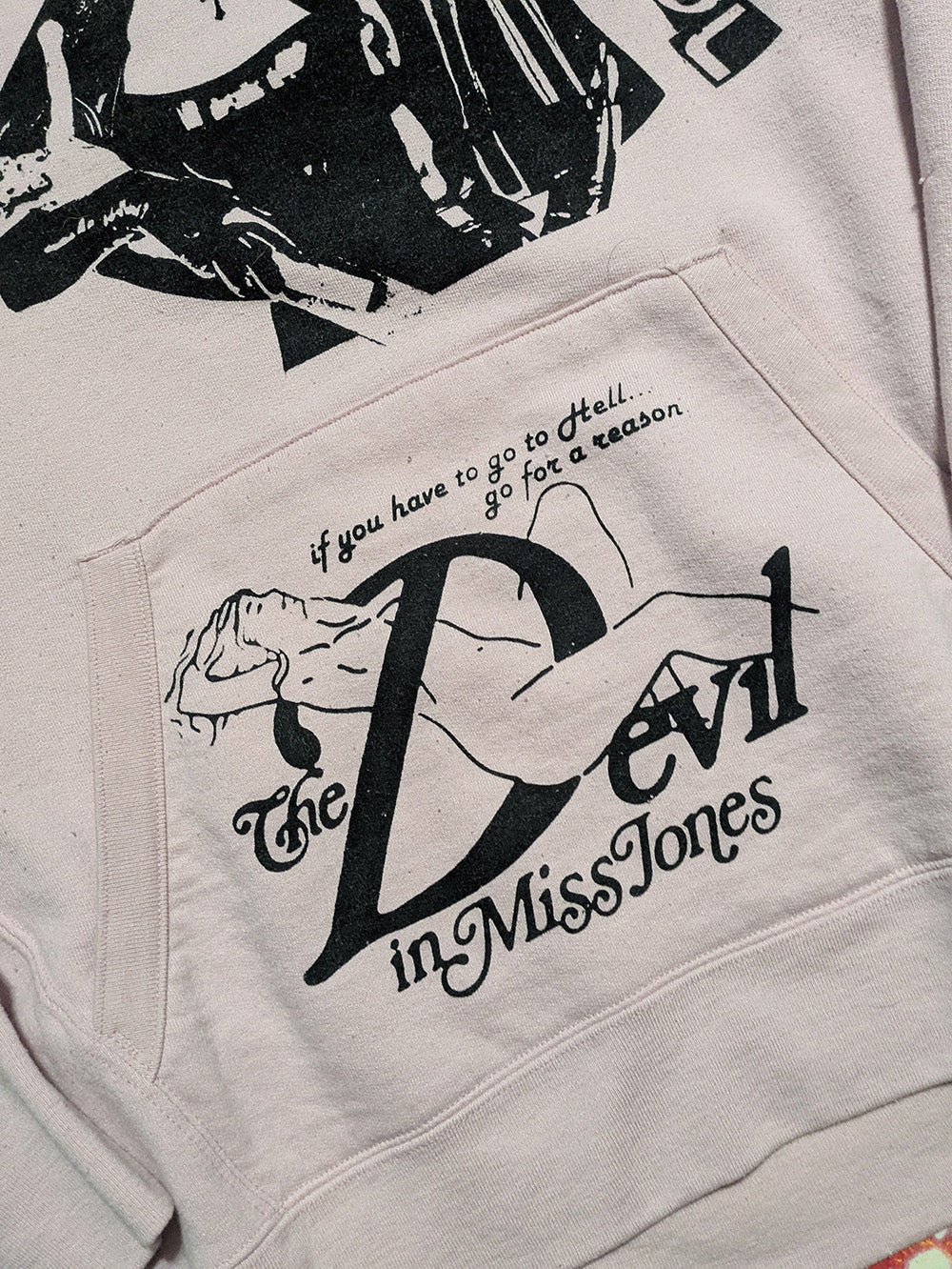 FOMO Collection - Collage Champion Magdalene / Devil In Miss Jones Hoodie - XL - 11734