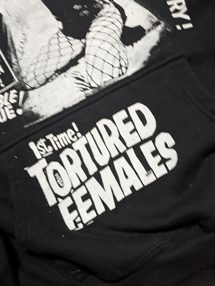 FOMO Collection - Collage Box Head / Tortured Females Hoodie - XL - 11739