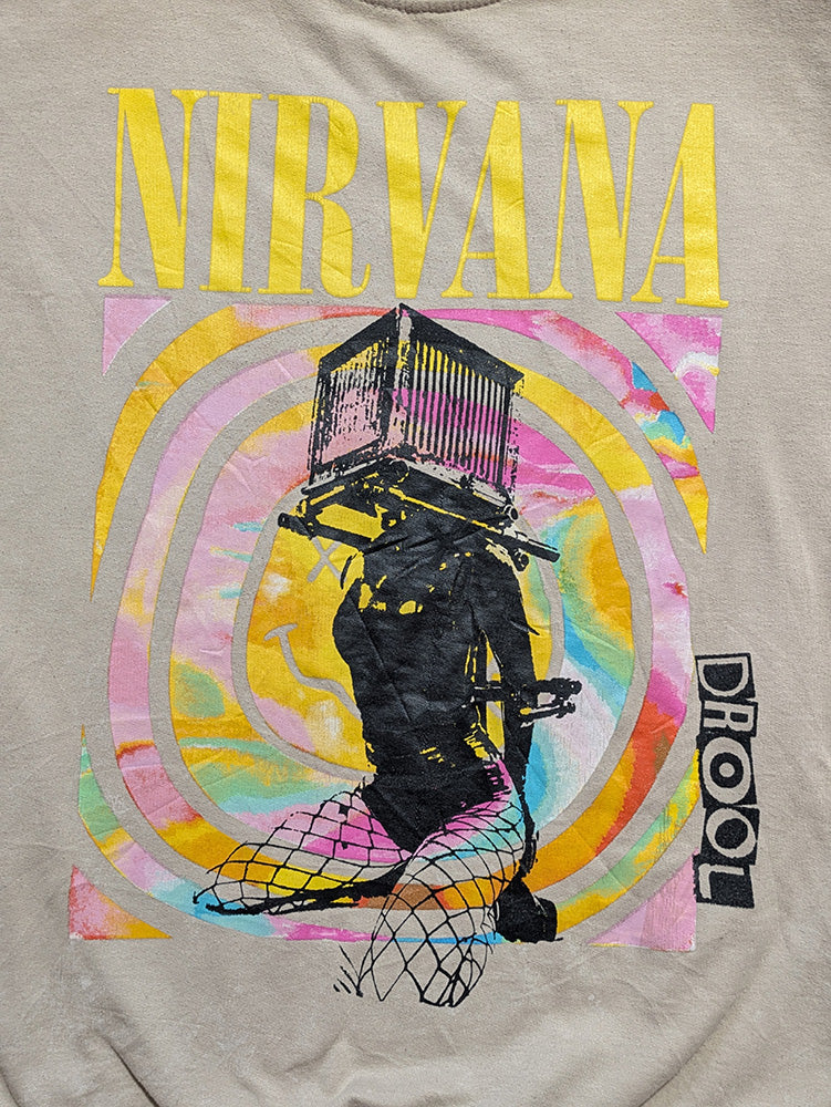 FOMO Collection - Nirvana Box Head Crewneck - L - 11910