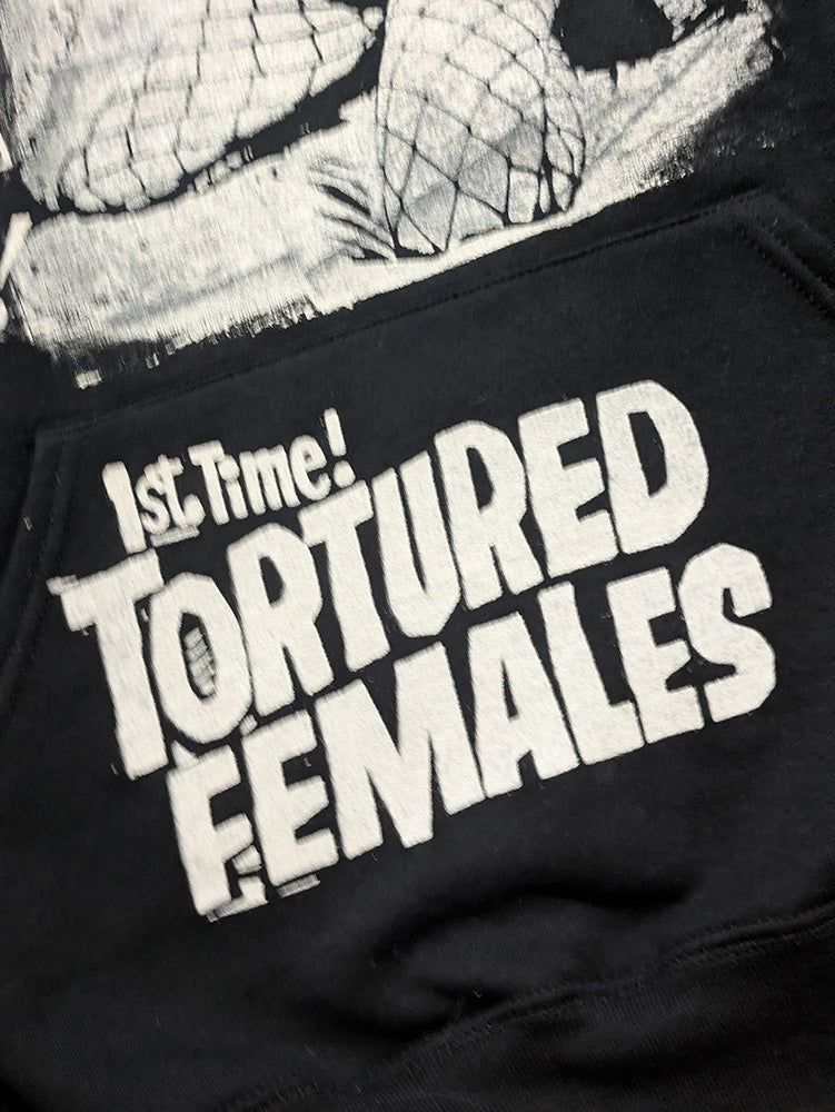 FOMO Collection - Collage Box Head / Tortured Female Hoodie - XL - 11916