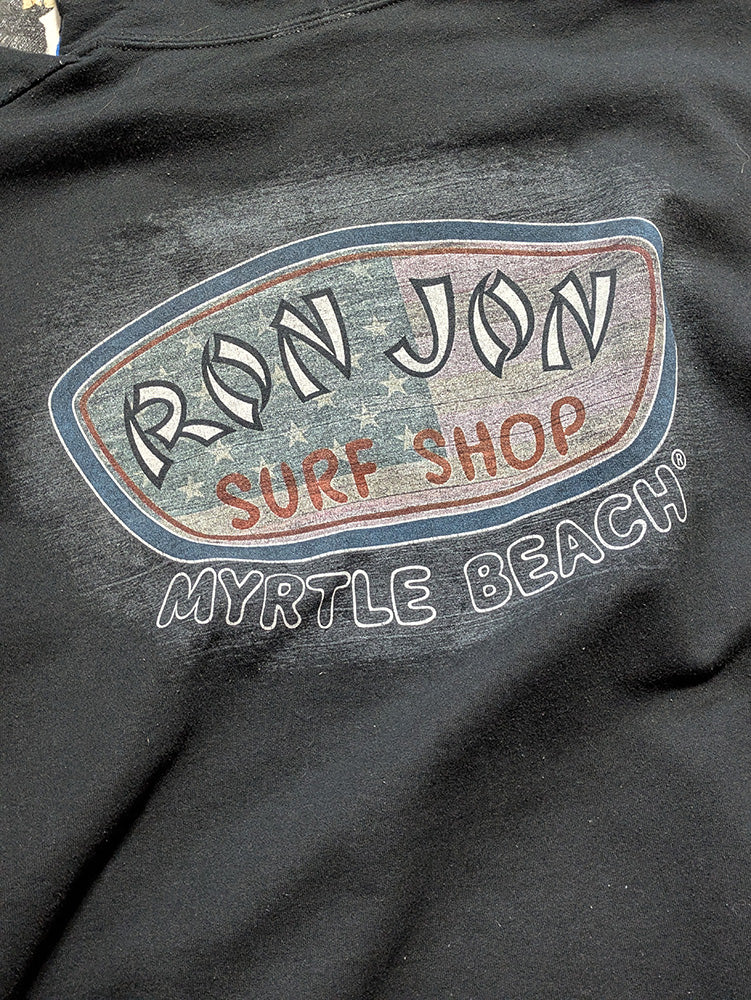 FOMO Collection - Collage Ron Jon Glory Box / S3x Cures The Crazy Hoodie - 2XL - 11920