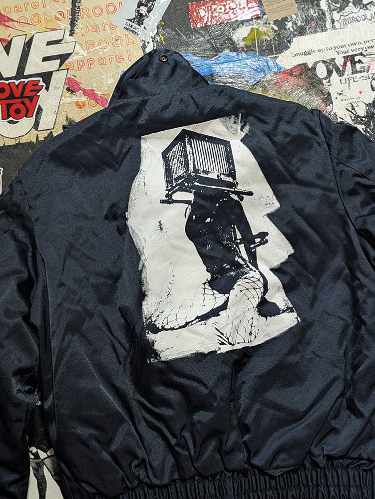 FOMO Collection - Collage Feel Everything / Box Head(double sided) Police/Security Jacket - L - 11931