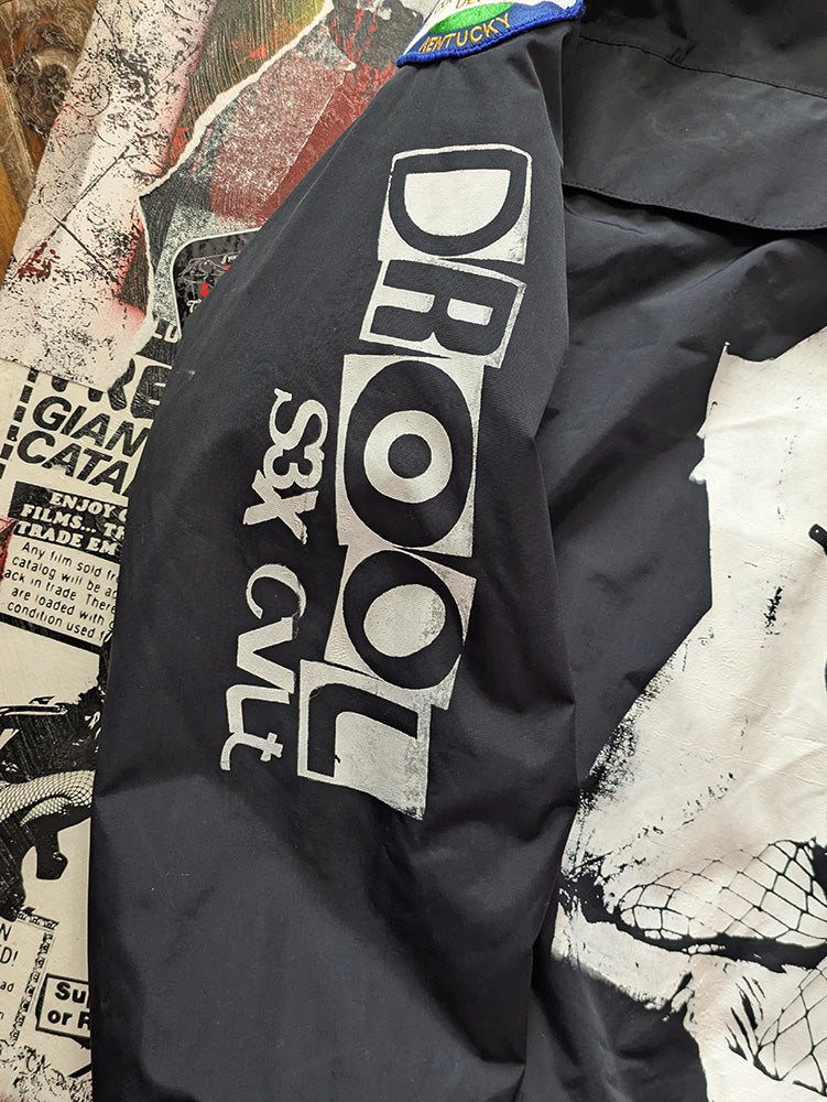 FOMO Collection - Collage Rubber Pup / Box Head Authentic Kentucky Corrections Jacket - XL - 12122