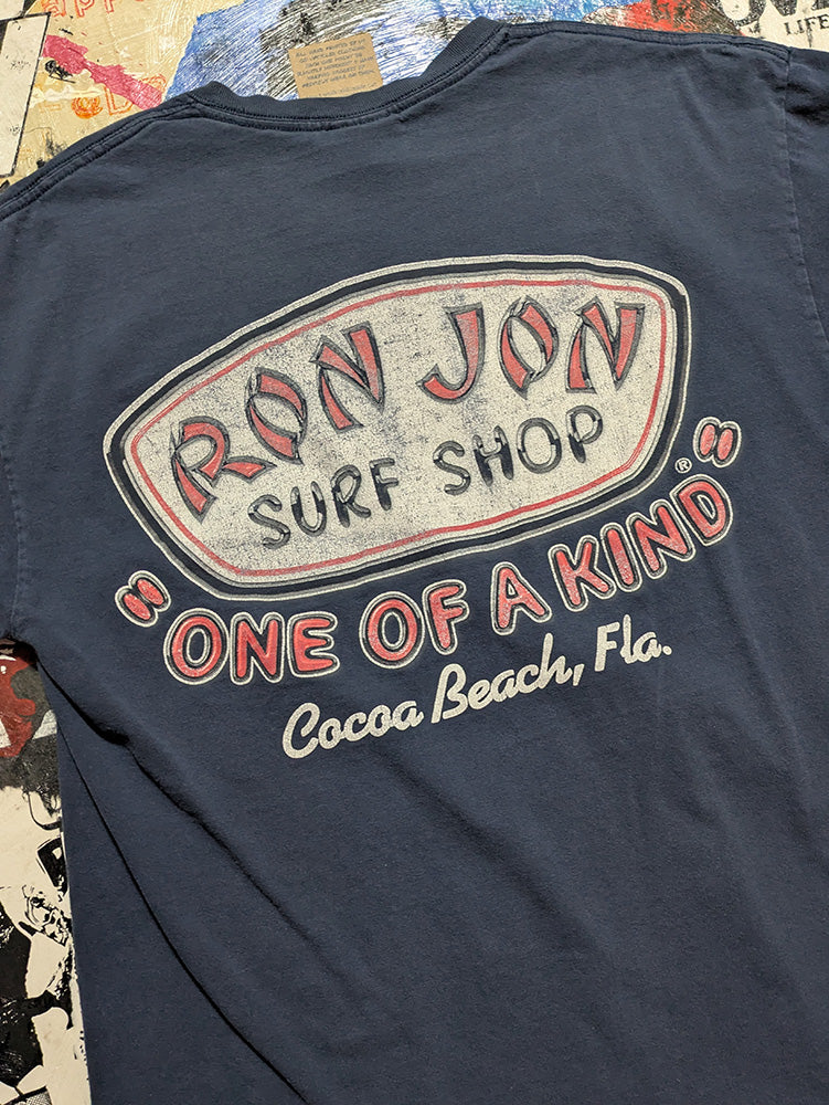 FOMO Collection - DISTRESSED Ron Jon Manifesto T-Shirt - L - 1226