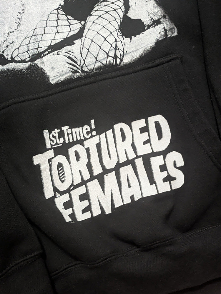 FOMO Collection - Collage Box Head / Tortured Females Hoodie - XL - 13021