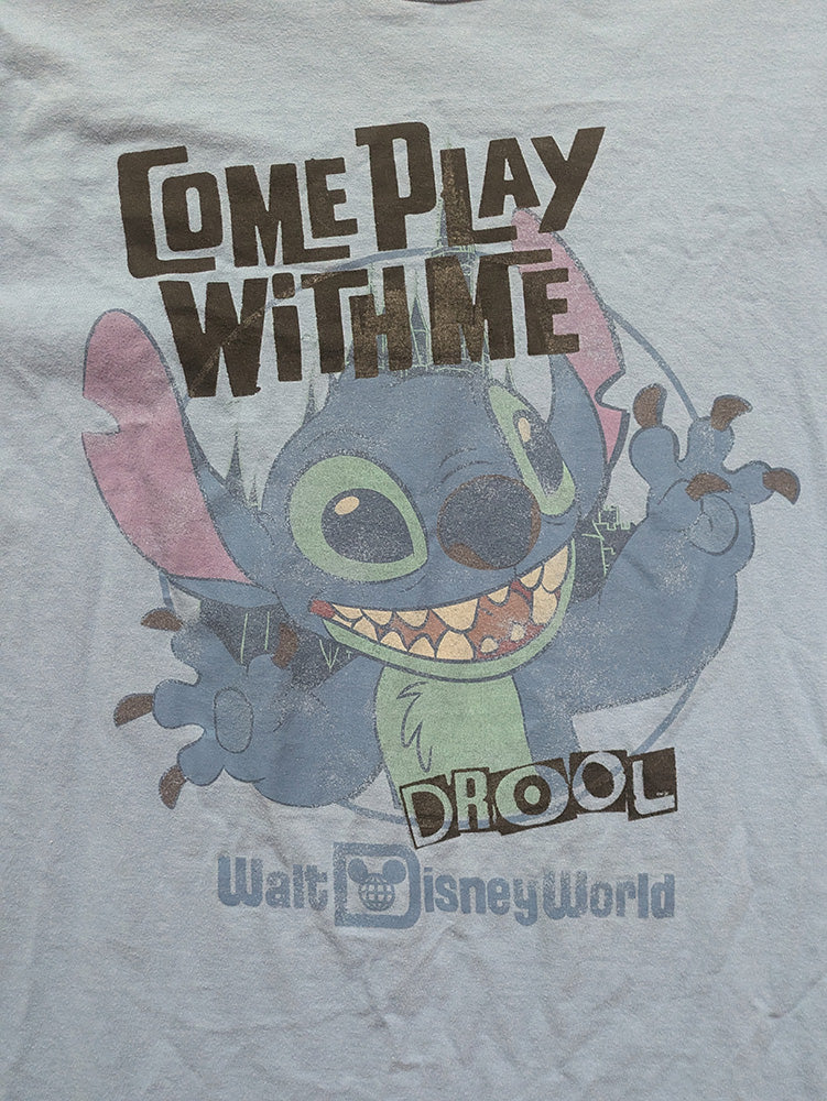 FOMO Collection - Stitch Come Play With Me T-Shirt - L - 1319