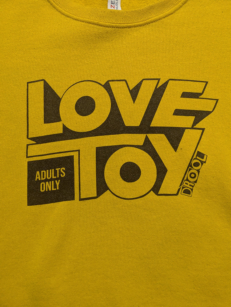 FOMO Collection - Love Toy Raw Cut Crop Top Crewneck - S - 13236