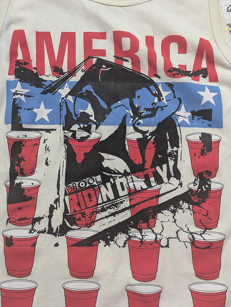 FOMO Collection - America Ridin Dirty Tank Top - S - 13239