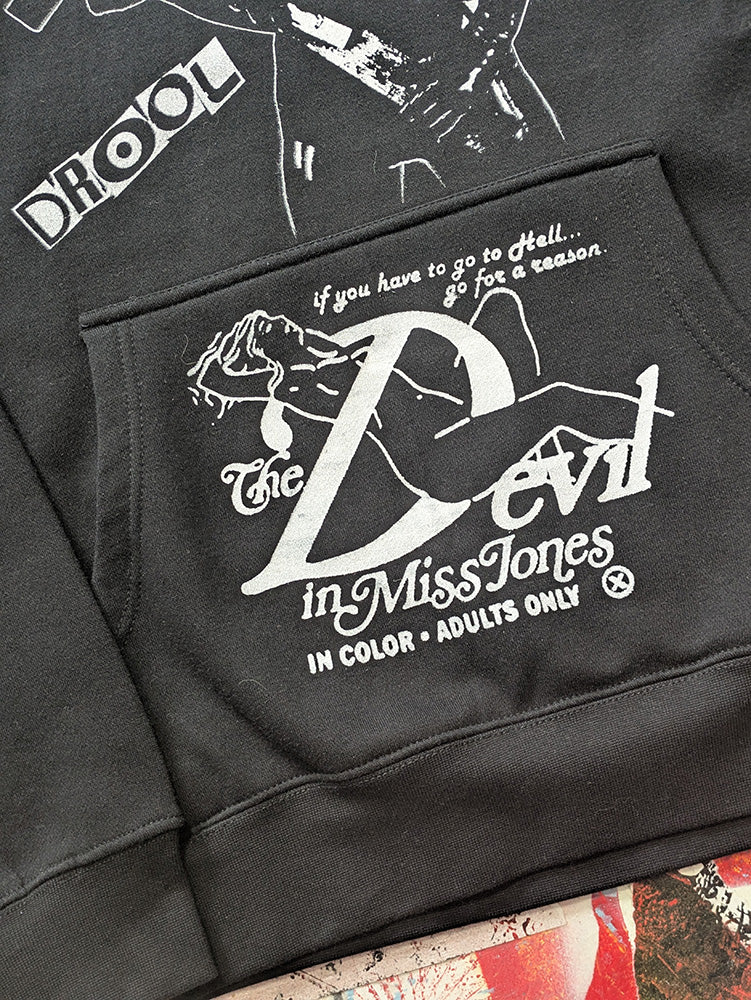 FOMO Collection - Collage Magdalene / Devil In Miss Jones Hoodie - L - 13323