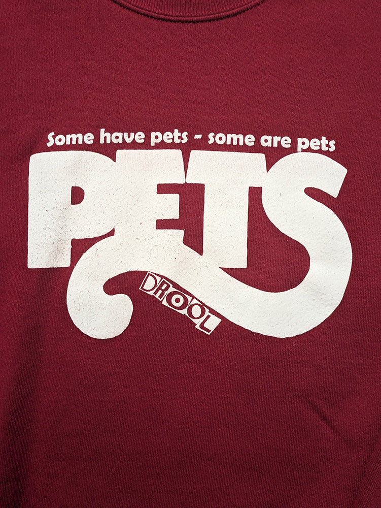 FOMO Collection - Pets Raw Cut Crop Top Crewneck - M - 13428