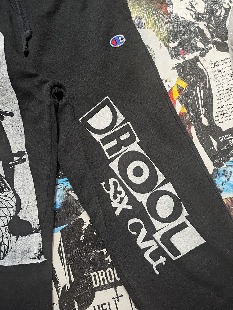 FOMO Collection - Champion Box Head Joggers - S(Waist = 26", Inseam = 29", Length = 38") - 13523
