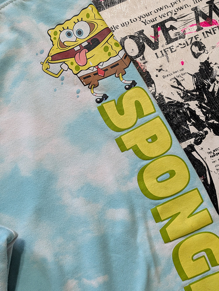 FOMO Collection - SpongeBob Come Play With Me Joggers - XL(Waist = 34", Inseam = 28", Length = 39") - 1367