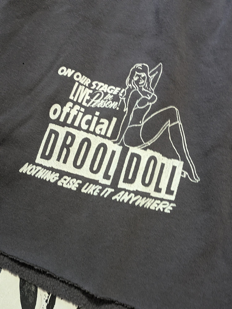 FOMO Collection - Drool Doll Raw Cut Shorts - 3XL waist = 42" - 13817