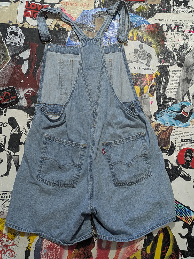 FOMO Collection - Levi Drool Doll Overall Shorts - M - 13832