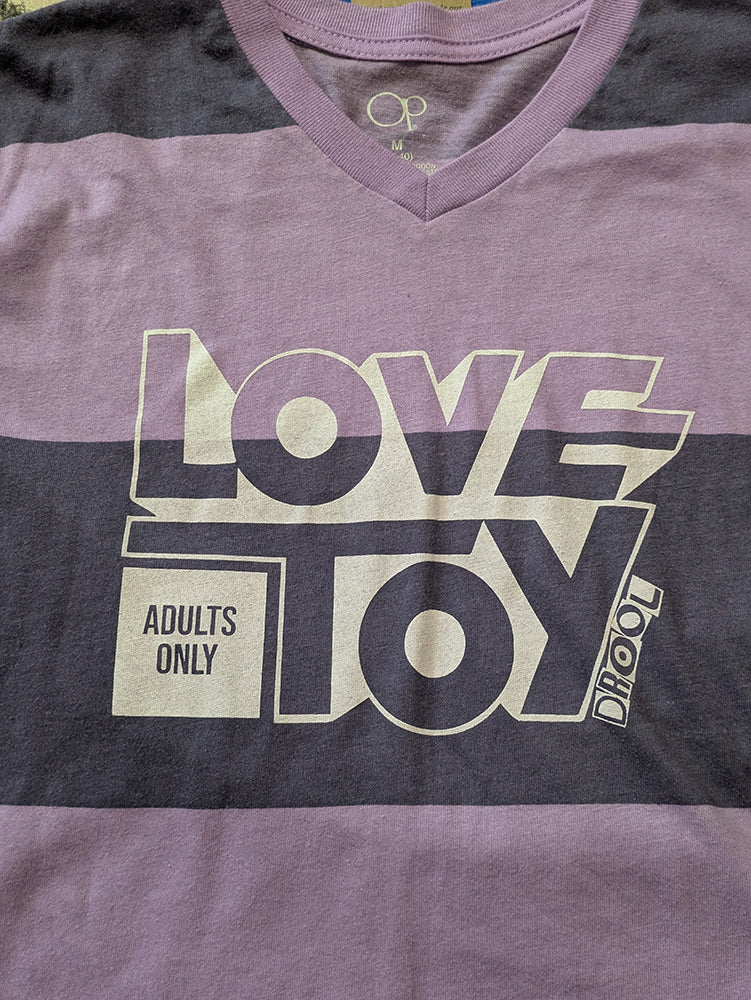 FOMO Collection - Love Toy Raw Cut Crop Top - M - 13930