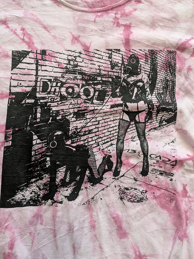 FOMO Collection - Walk Your Dog Raw Cut Crop Top - L - 14417