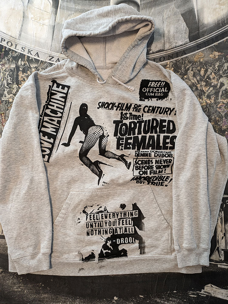 FOMO Collection - Tortured Females Collage Hoodie - XL - 4212