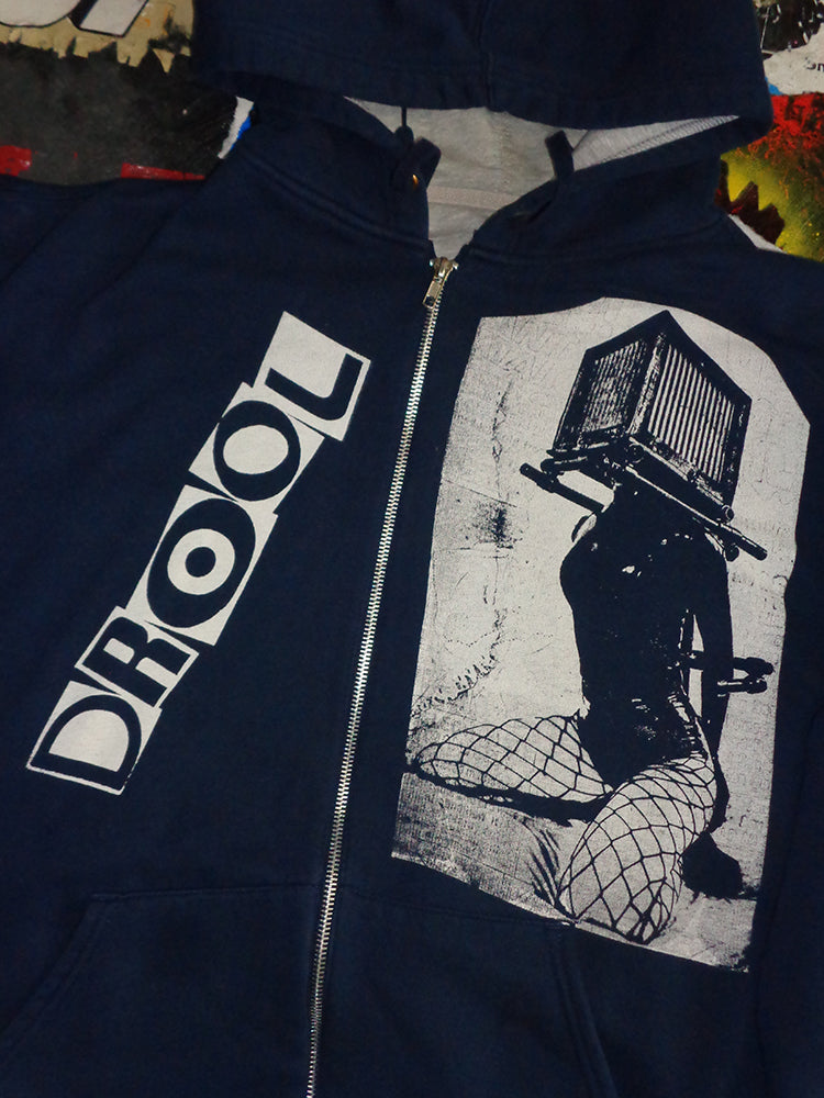 FOMO Collection - Champion Box Head Zip-up Hoodie  - XL - 14616