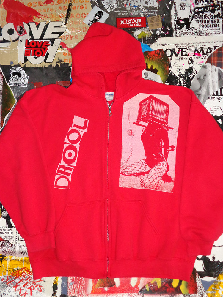 FOMO Collection -Box Head Zip-up Hoodie  - 2XL - 14617