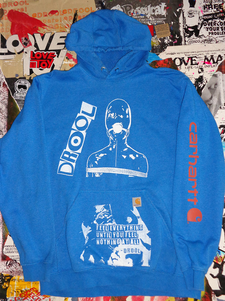 FOMO Collection - Collage Carhartt Manifesto / Feel Everything Hoodie  - Extra Large - 14625