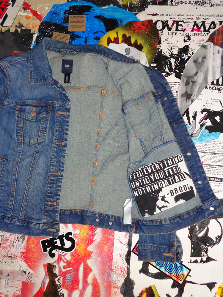 FOMO Collection - Gap Manifesto Denim Jacket  - S - 14630