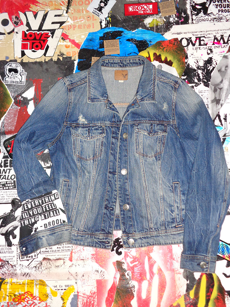 FOMO Collection - American Eagle Manifesto Denim Jacket  - L - 14631