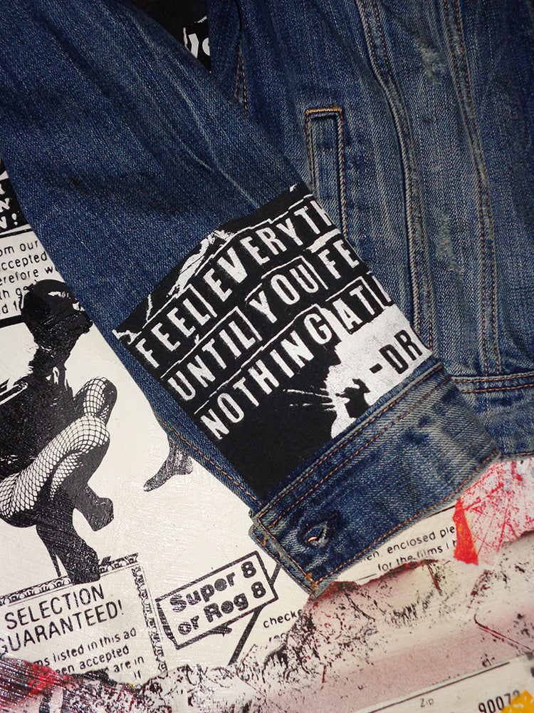 FOMO Collection - American Eagle Manifesto Denim Jacket  - L - 14631