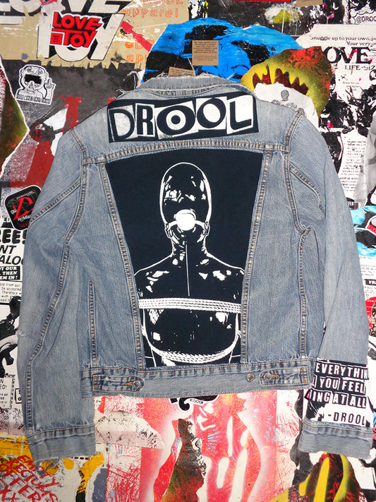 FOMO Collection - DISTRESSED Levi Vintage 1999 Manifesto Denim Jacket  - M - 14633